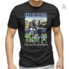 Firework Baltimore Ravens 2023 AFC Wild Card Winners Signatures Shirt