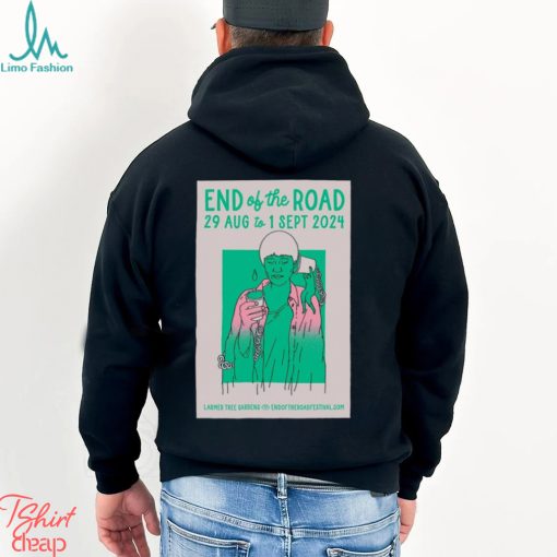 End Of The Road 2024 29 August & 1 September Event Shaftesbury Poster t shirt