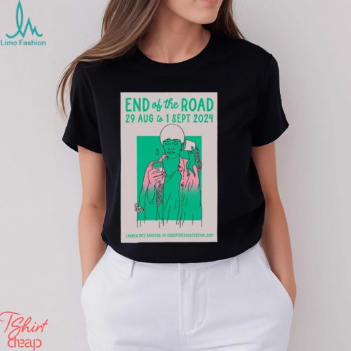 End Of The Road 2024 29 August & 1 September Event Shaftesbury Poster t shirt