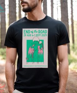End Of The Road 2024 29 August & 1 September Event Shaftesbury Poster t shirt