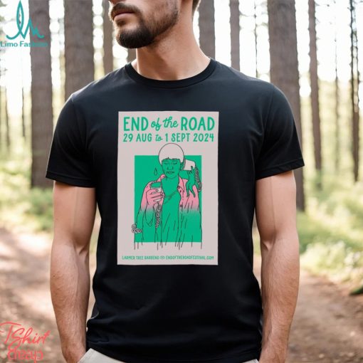 End Of The Road 2024 29 August & 1 September Event Shaftesbury Poster t shirt