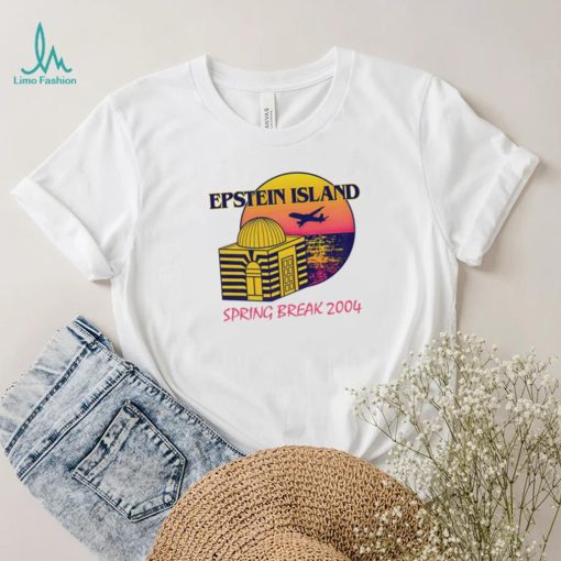 Epstein Island spring break 2004 shirt