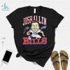 Eric Wood Wearing Bills Josh Allen Signature shirt