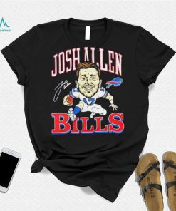 Eric Wood Wearing Bills Josh Allen Signature shirt