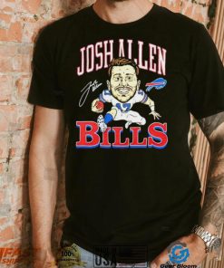 Eric Wood Wearing Bills Josh Allen Signature shirt, hoodie, sweater, long sleeve and tank top Eric Wood Wearing Bills Josh Allen Signature shirt