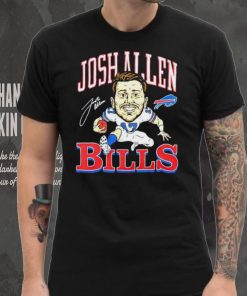 Eric Wood Wearing Bills Josh Allen Signature shirt, hoodie, sweater, long sleeve and tank top Eric Wood Wearing Bills Josh Allen Signature shirt