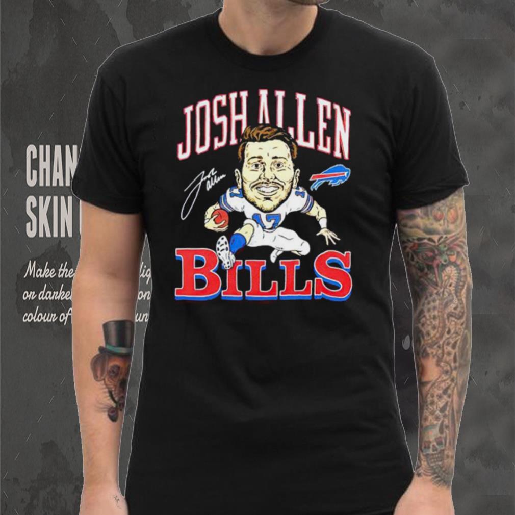 Eric Wood Wearing Bills Josh Allen Signature shirt Eric Wood Wearing Bills Josh Allen Signature shirt