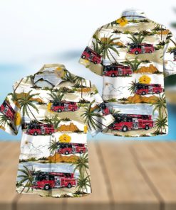 Espanola, New Mexico, Espanola Fire Department Hawaiian Shirt Vintage Gift