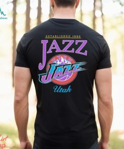 Established 1980 Jazz NBA Utah Jazz Basketball Shirt