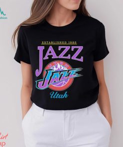 Established 1980 Jazz NBA Utah Jazz Basketball Shirt