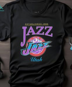 Established 1980 Jazz Nba Utah Jazz Basketball Shirt