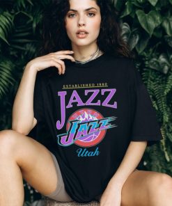Established 1980 Jazz Nba Utah Jazz Basketball Shirt