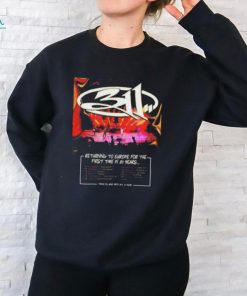 Europe 2024 311 Band Returning To Europe For The First Time In 20 Years Schedule Lists T Shirt