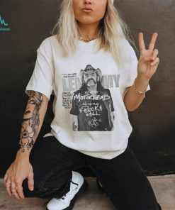 Extravagant LEMMY fuck doctor fuck common sense and fuck you shirt