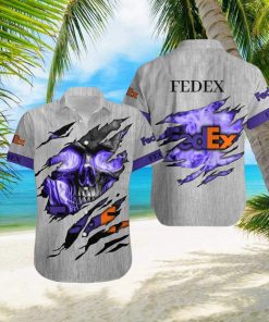 FEDEX Logo Brand Hawaiian Shirt Skull Gift Summer