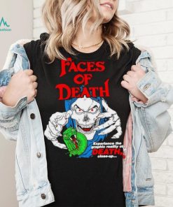 Faces of death experience the graphic reality of death shirt