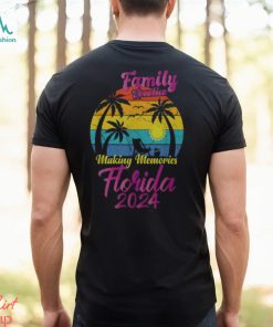 Family Vacation 2024 Florida Vacation Making Memories 2024 Men's T shirt
