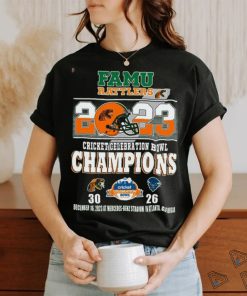 Famu Rattlers 2023 Cricket Celebration Bowl Champions 30 26 shirt