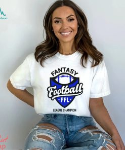 Fantasy Football League Champion FFL Winner Tees Men Sports Draft Team Shirt