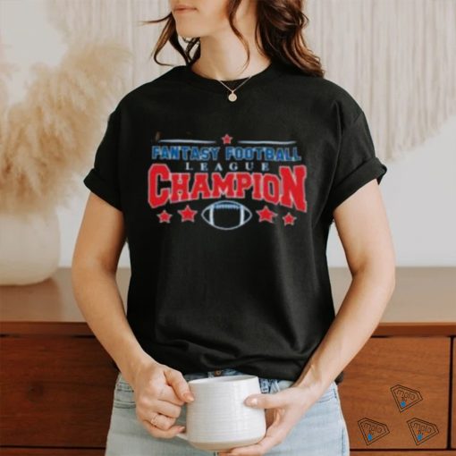 Fantasy Football T Shirt League Champion Sports Fan Football T Shirt