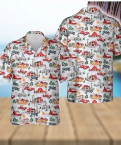 Farm Christmas Hawaiian Shirt Vintage Gift