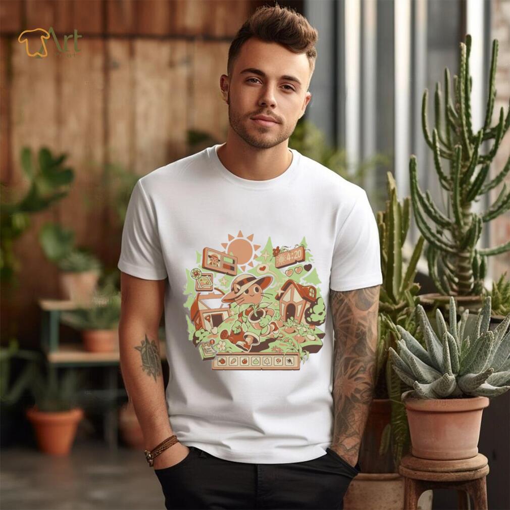 Farmer cat harvest meow funny shirt Farmer cat harvest meow funny shirt