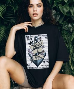 Feb 2nd, 2024 Bellingham, WA Whalien & Spunj The Shakedown Poster shirt