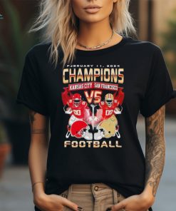 February 11 2024 Champions Kansas City Chiefs vs San Francisco 49Ers Football Super Bowl Lviii Shirt