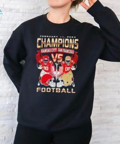 February 11 2024 Champions Kansas City Chiefs vs San Francisco 49Ers Football Super Bowl Lviii Shirt