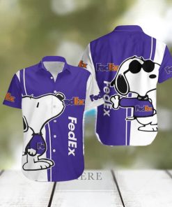 Fedex Island Logo Brand Snoopy Hawaiian Shirt Gift Summer