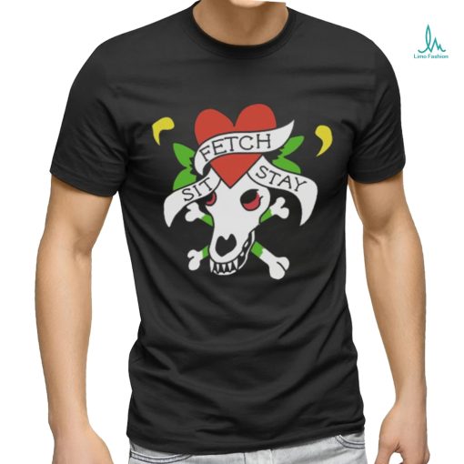 Fetch Sit Stay Mr Peanutbutter T Shirt