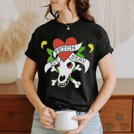 Fetch Sit Stay Mr Peanutbutter T Shirt