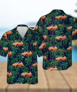 Fiat 500 Nuova (orange) Hawaiian Shirt Vintage Gift