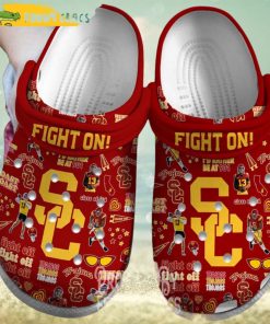 Fight On Usc Trojans Crocs Slippers