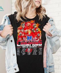 Fire 2023 NFC South Division Champions Tampa Bay Buccaneers signatures shirt