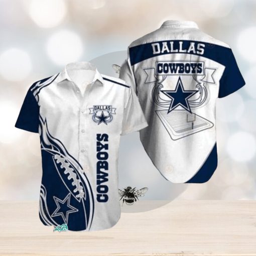 Fire Balls Graphic Dallas Cowboys Hawaiian Shirts Daring Look