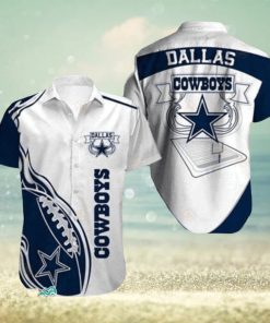 Fire Balls Graphic Dallas Cowboys Hawaiian Shirts Daring Look