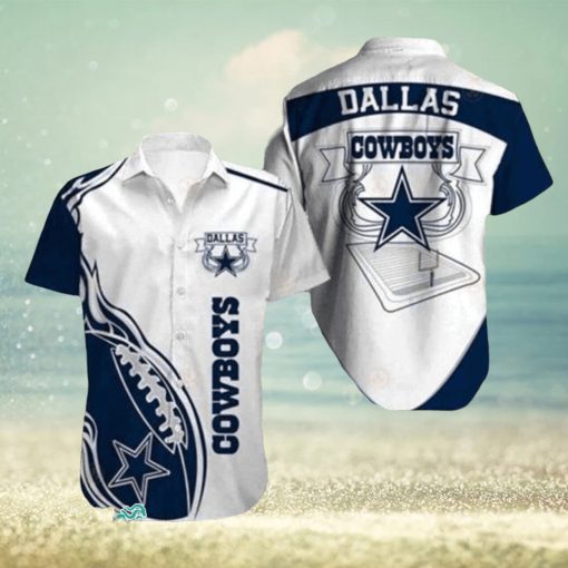 Fire Balls Graphic Dallas Cowboys Hawaiian Shirts Daring Look