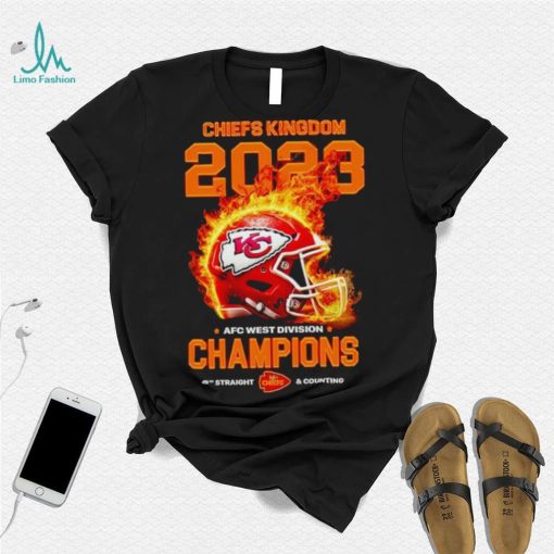 Fire Chiefs Kingdom 2023 AFC West Division Champions 8th straight and counting shirt