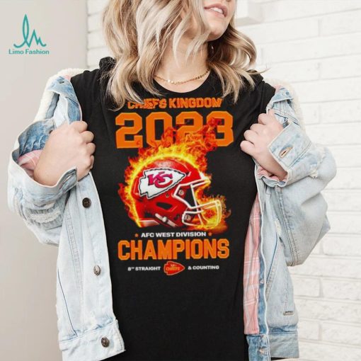 Fire Chiefs Kingdom 2023 AFC West Division Champions 8th straight and counting shirt