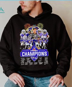 Fireworks 2024 Champions Baltimore Ravens signatures shirt