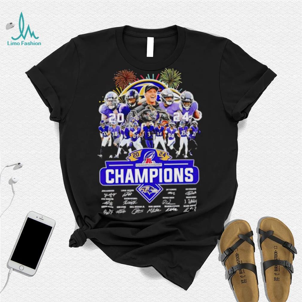 Fireworks 2024 Champions Baltimore Ravens signatures shirt Fireworks 2024 Champions Baltimore Ravens signatures shirt
