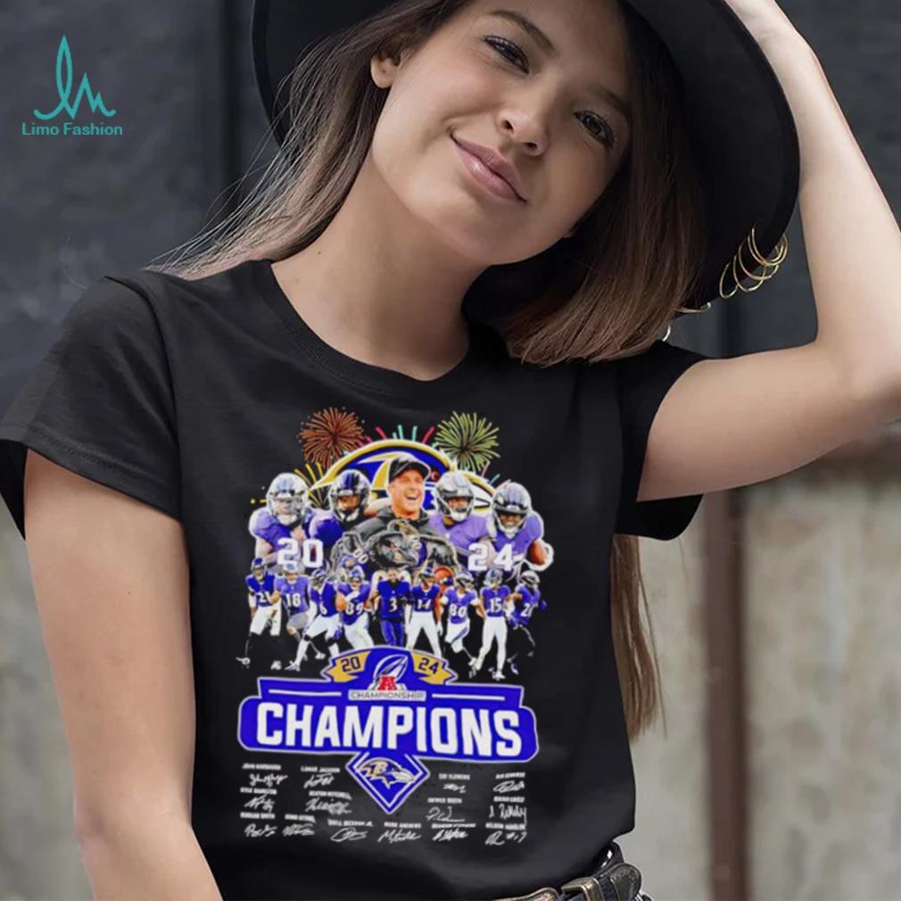 Fireworks 2024 Champions Baltimore Ravens signatures shirt Fireworks 2024 Champions Baltimore Ravens signatures shirt