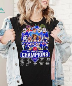 Fireworks Buffalo Bills 2024 AFC East Division Champions signatures shirt