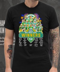 Fireworks Green Bay Packers 2023 NFC Wild Card winners signatures shirt, hoodie, sweater, long sleeve and tank top Fireworks Green Bay Packers 2023 NFC Wild Card winners signatures shirt