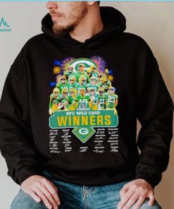 Fireworks Green Bay Packers 2023 NFC Wild Card winners signatures shirt, hoodie, sweater, long sleeve and tank top Fireworks Green Bay Packers 2023 NFC Wild Card winners signatures shirt