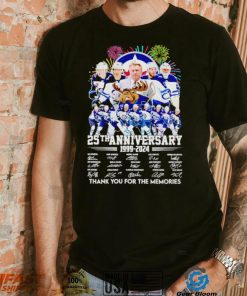 Fireworks Winnipeg Jets 25th anniversary 1999 2024 thank you for the memories shirt