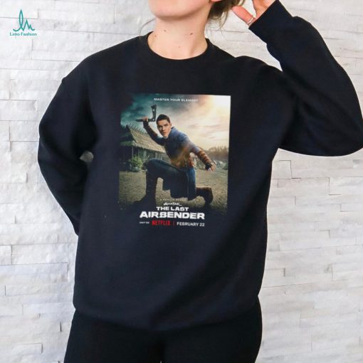 First Poster Netflix Series Avatar The Last Airbender Featuring Sokka T Shirt