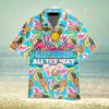 Skeleton Player Baseball Halloween Hawaiian Shirt Gift For Fans