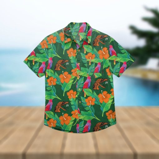 Florida A&M Rattlers Floral Hawaiian Shirt